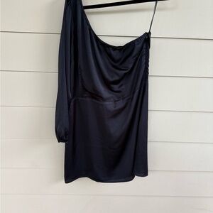 Abercombie Black One-Shoulder Dress